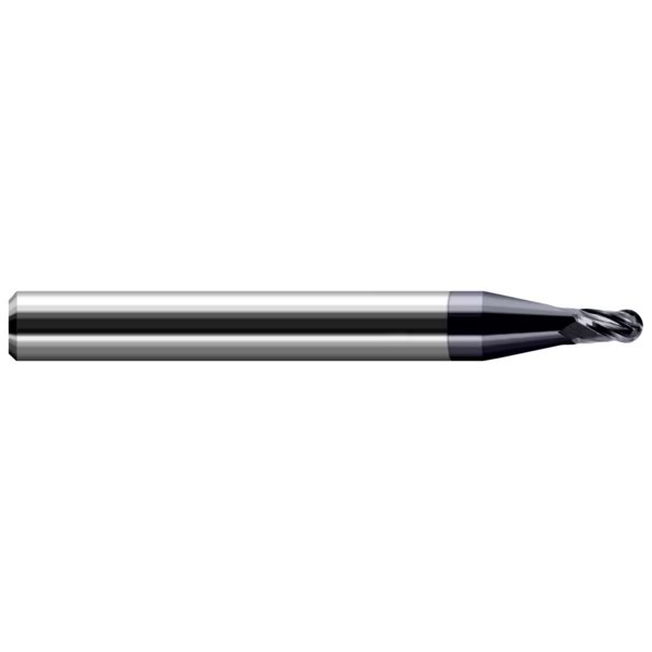 Miniature End Mill - Ball - Stub & Standard, 0.0620
